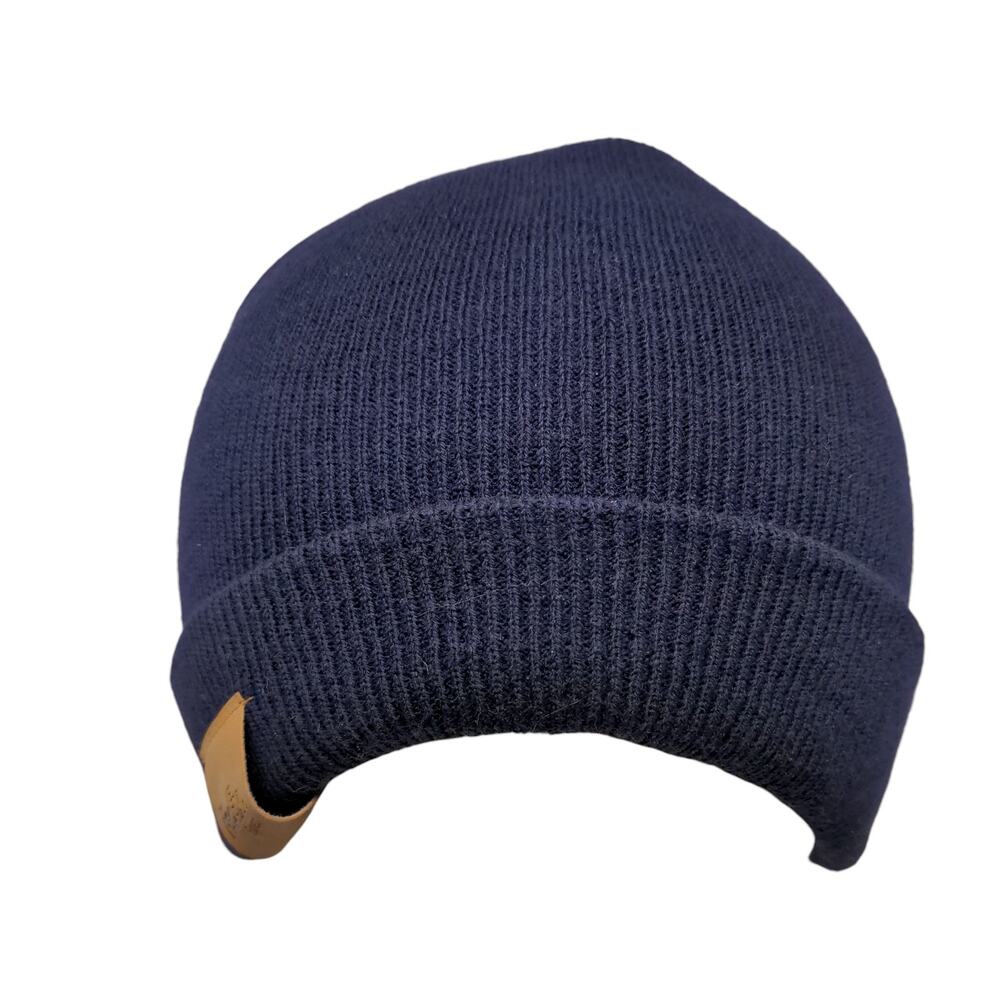 FedEx Express Knit Beanie Hat Cap Blue Size OS Patch Logo Uniform Employee